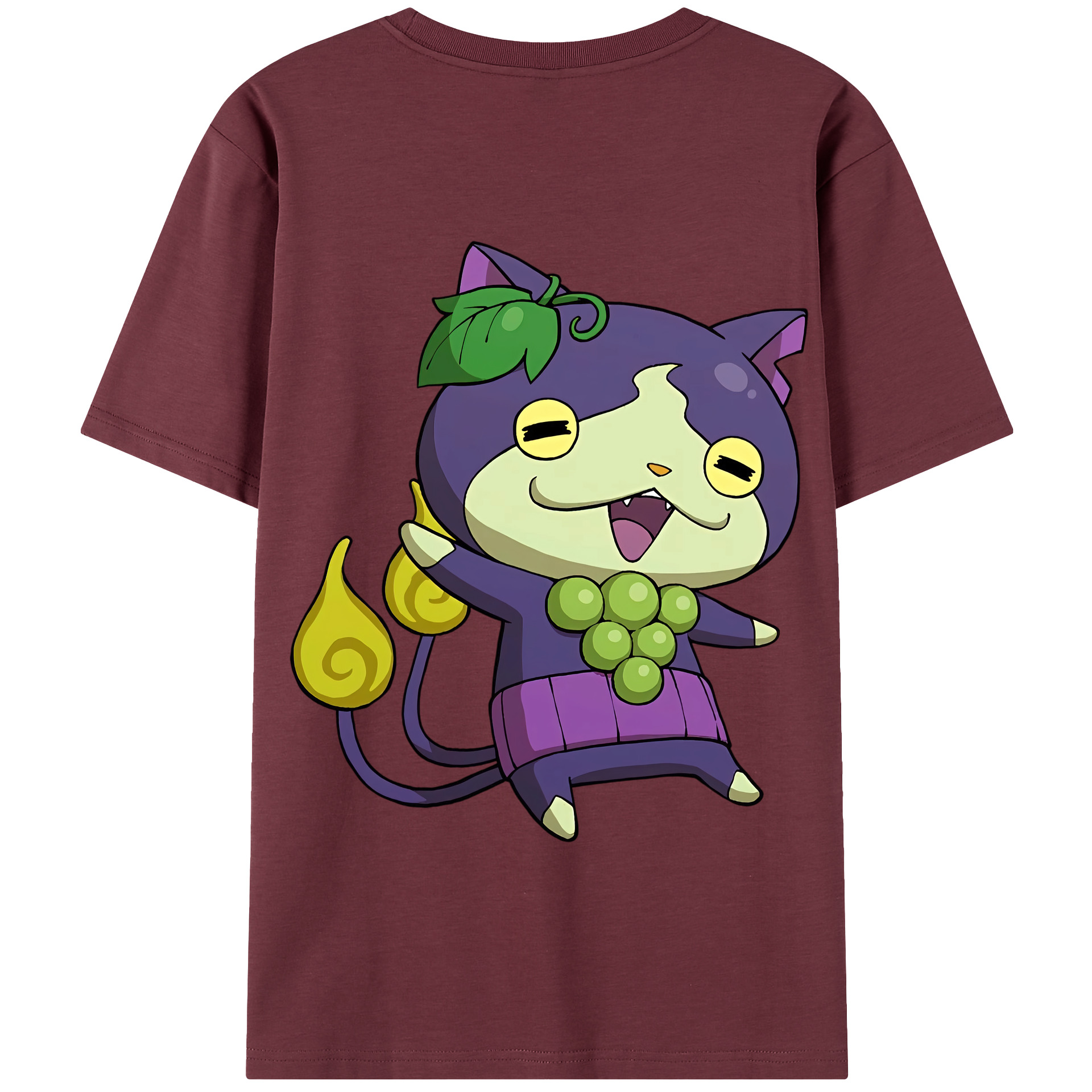（画像用） 妖怪ウォッチ Yo-kai Watch 綿100％半袖Tシャツ（背面プリント）
